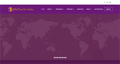 Desktop Screenshot of globalfundforwidows.org